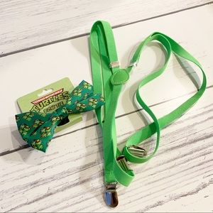 Teenage Mutant Ninja Turtles Bow Tie & Suspenders